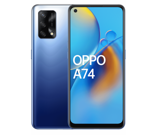 OPPO A74 4/128GB Midnight Blue - 650222 - zdjęcie